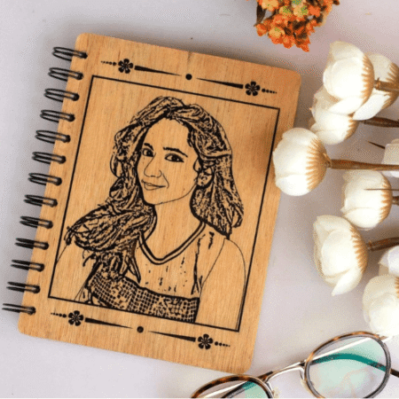 CUSTOMIZE YOUR OWN WOODEN NOTEBOOK