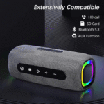 Portable Wireless Bluetooth Speaker with 24W Enhanced Bass,  Waterproof