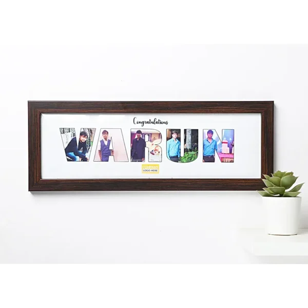 Personalized Artistry: Showcase Your Memories in Custom Name Frames